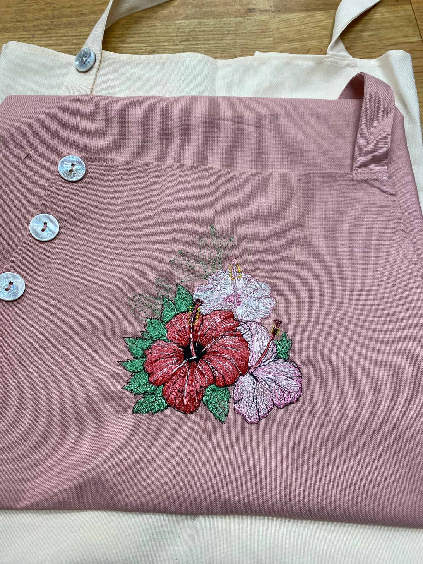 Hibiscus Apron
