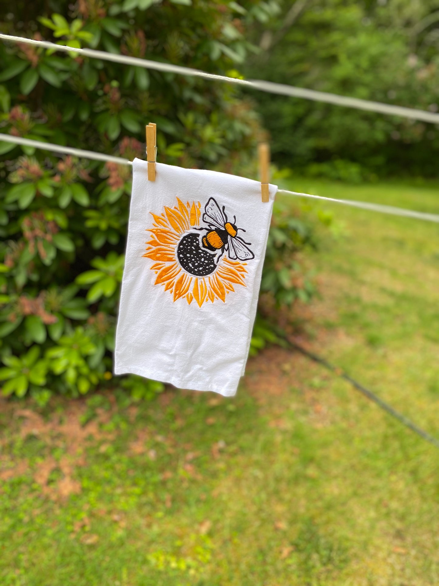 Bumble Bee Tea Towel