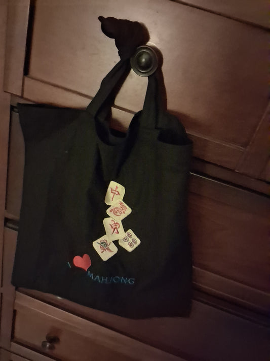 I Love Mahjong Bag