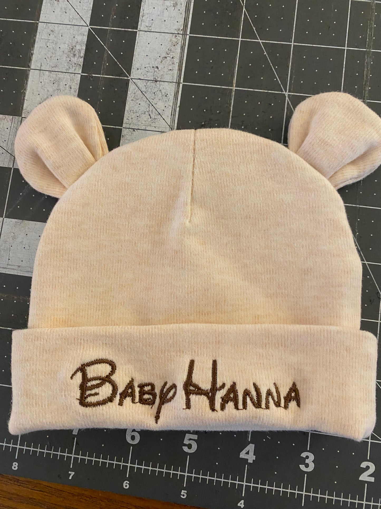 Newborn Hat with Ears