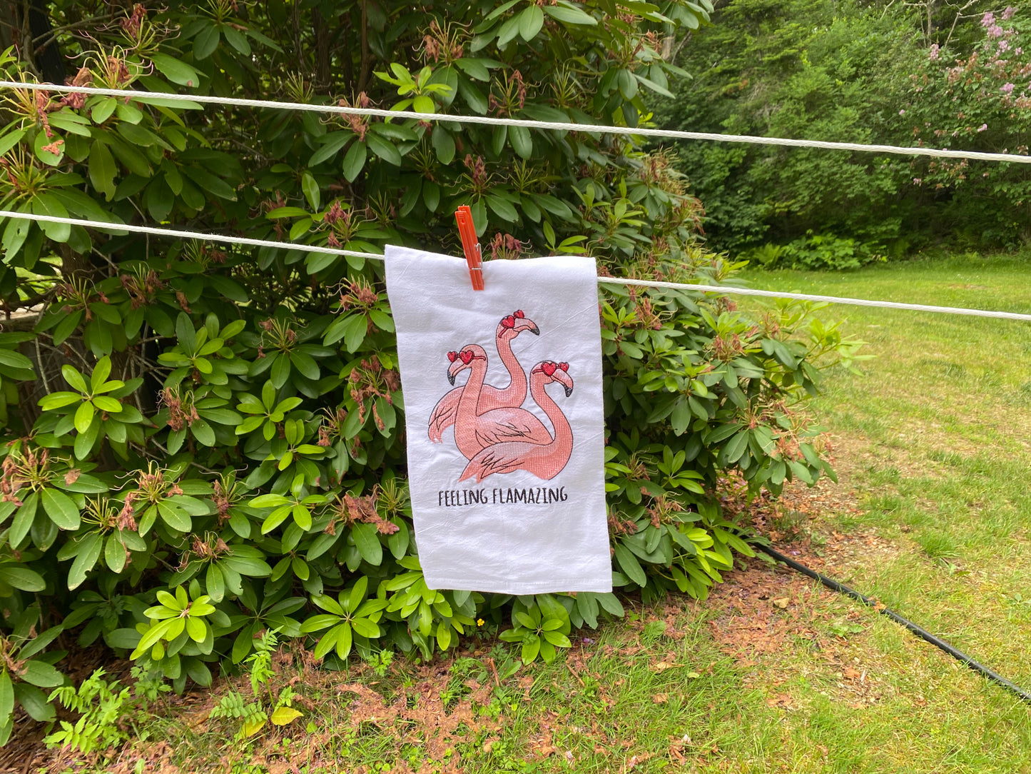 Flimingomazing Tea Towel